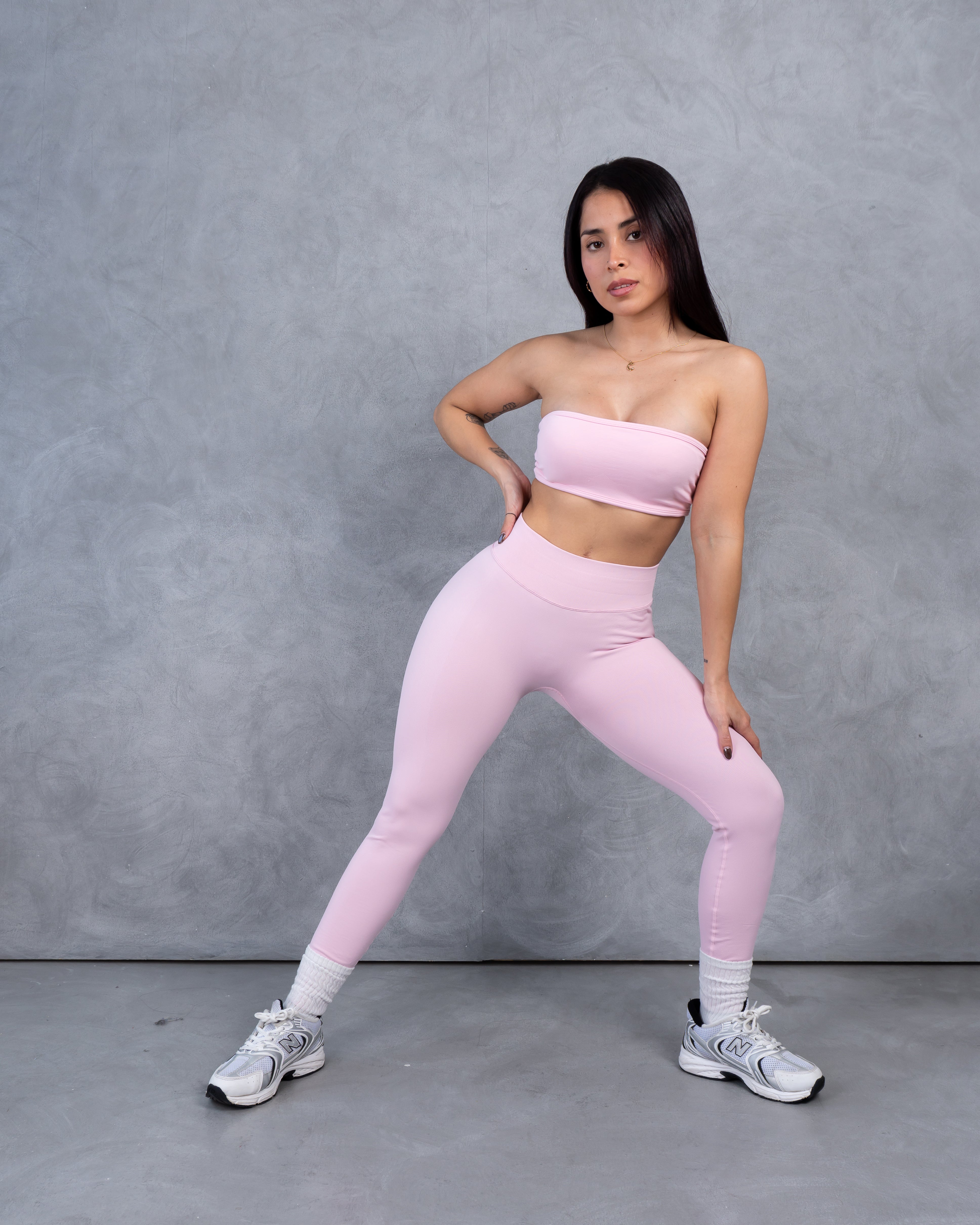 Strapless Band Legging Set