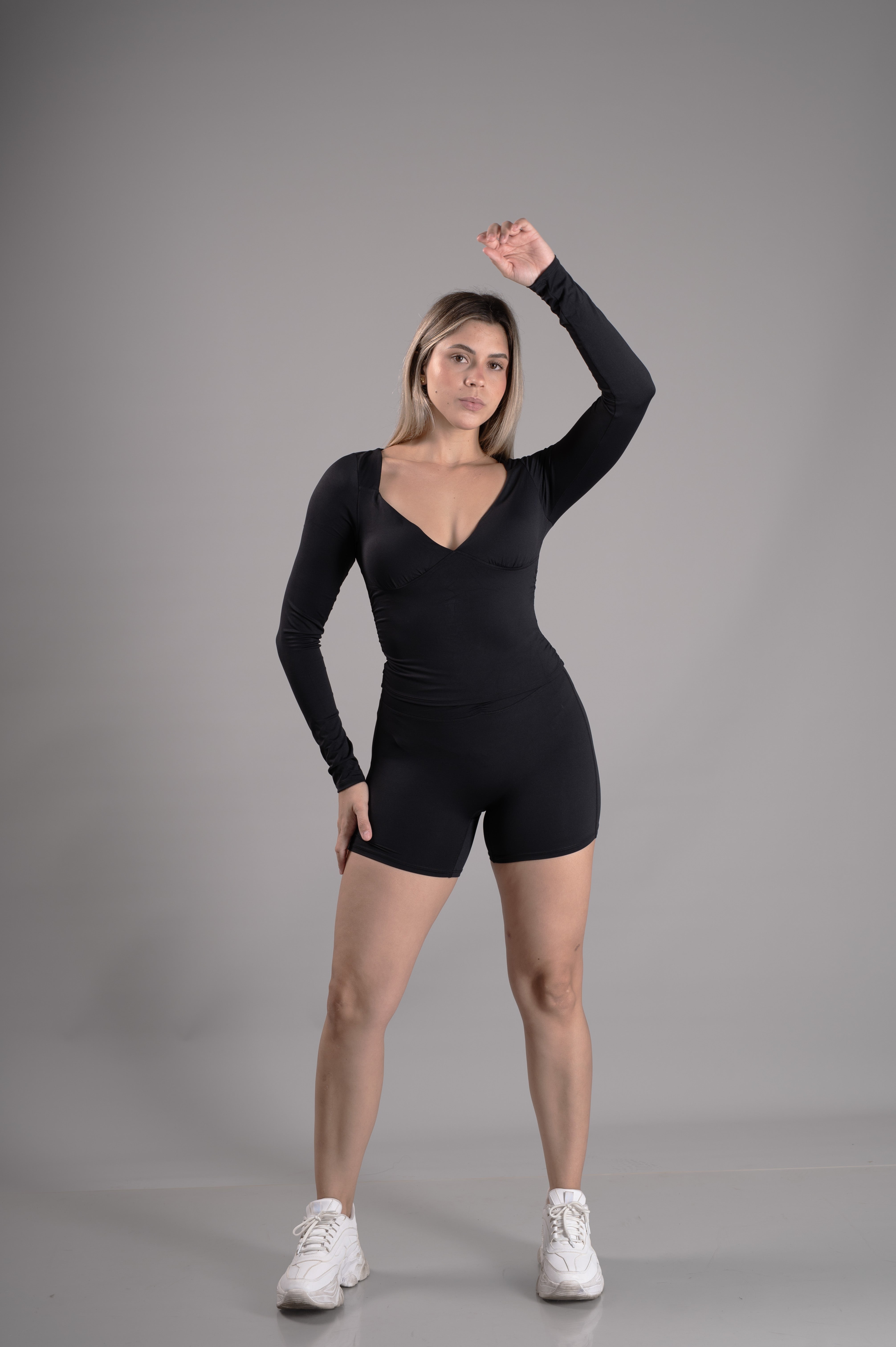 Alma Long Sleeve Short Set