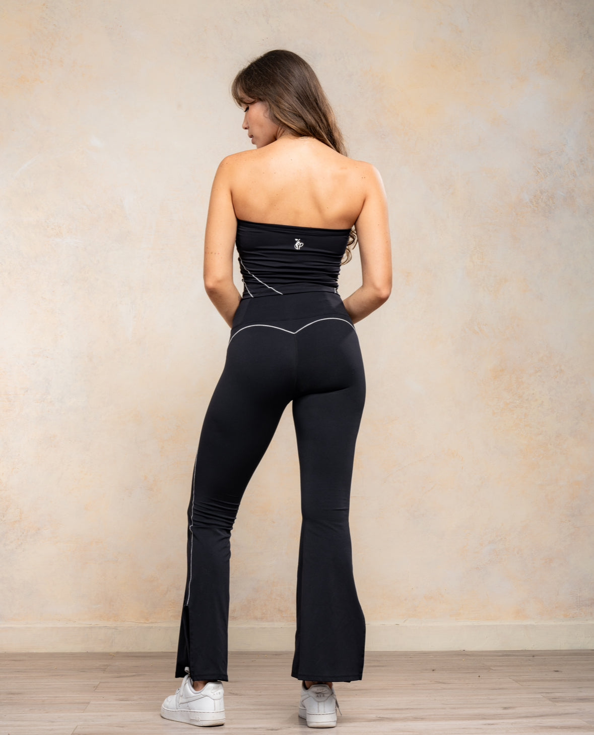 Soft Strapless Flare Set