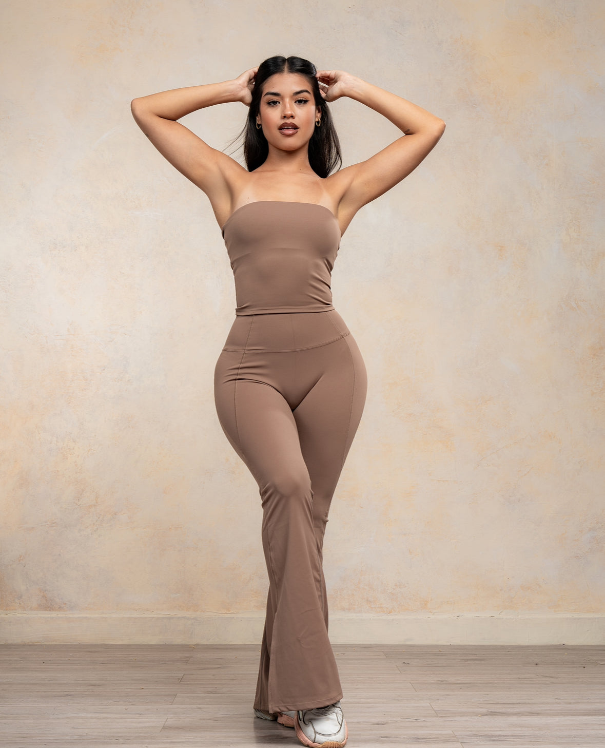 Sculpt Strapless Flare Set