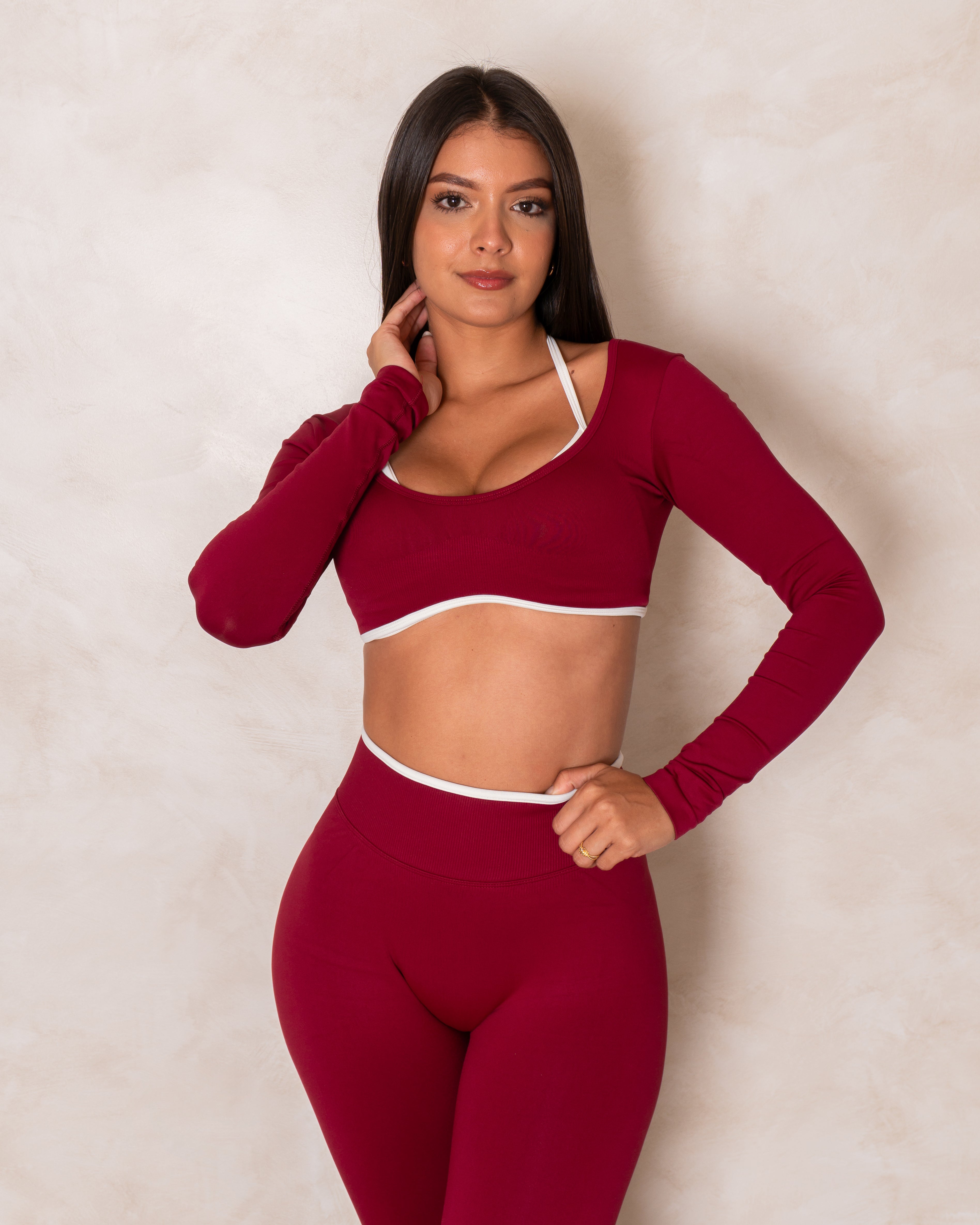 Blush Long Sleeve Legging Set