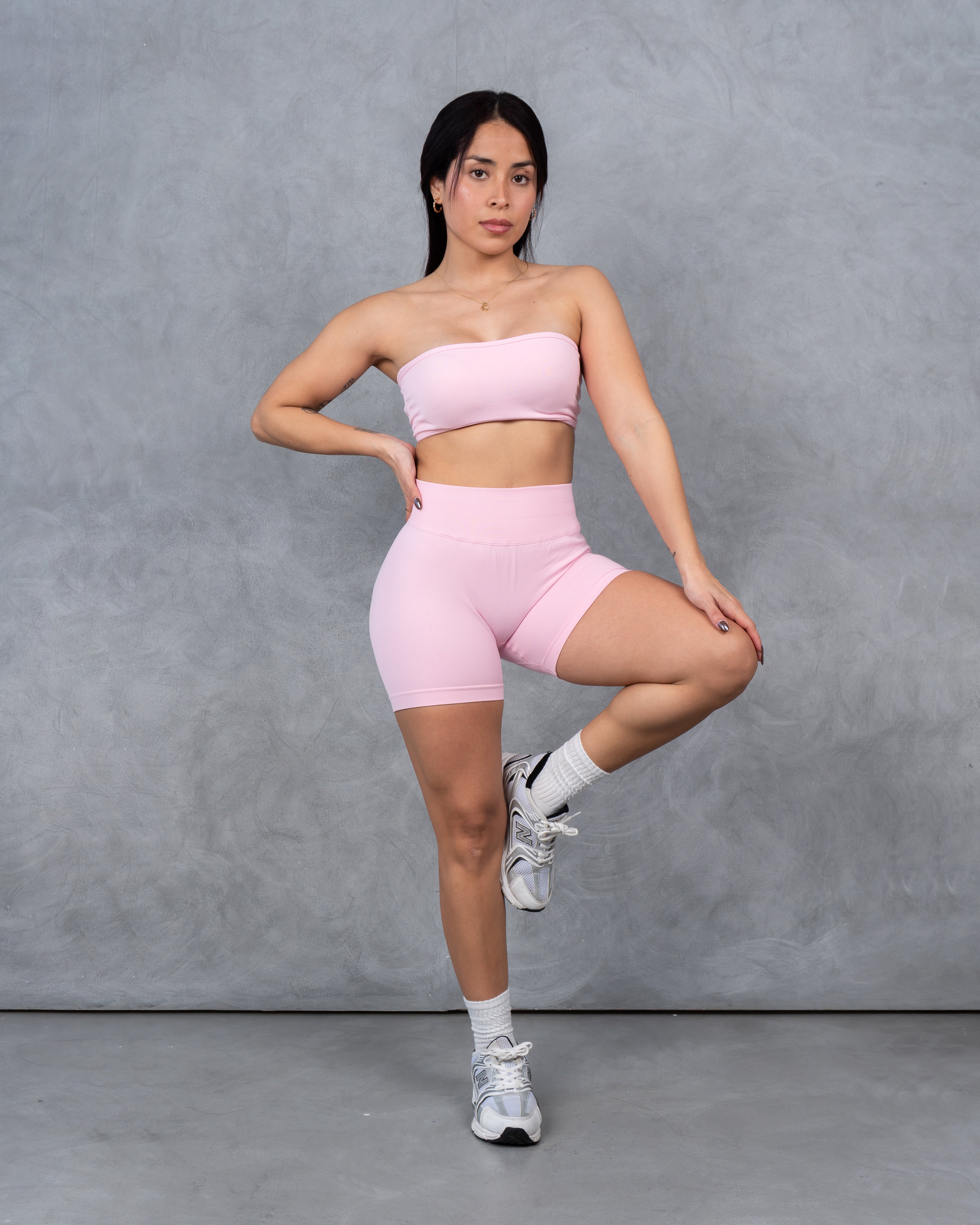 Strapless Band Short Set