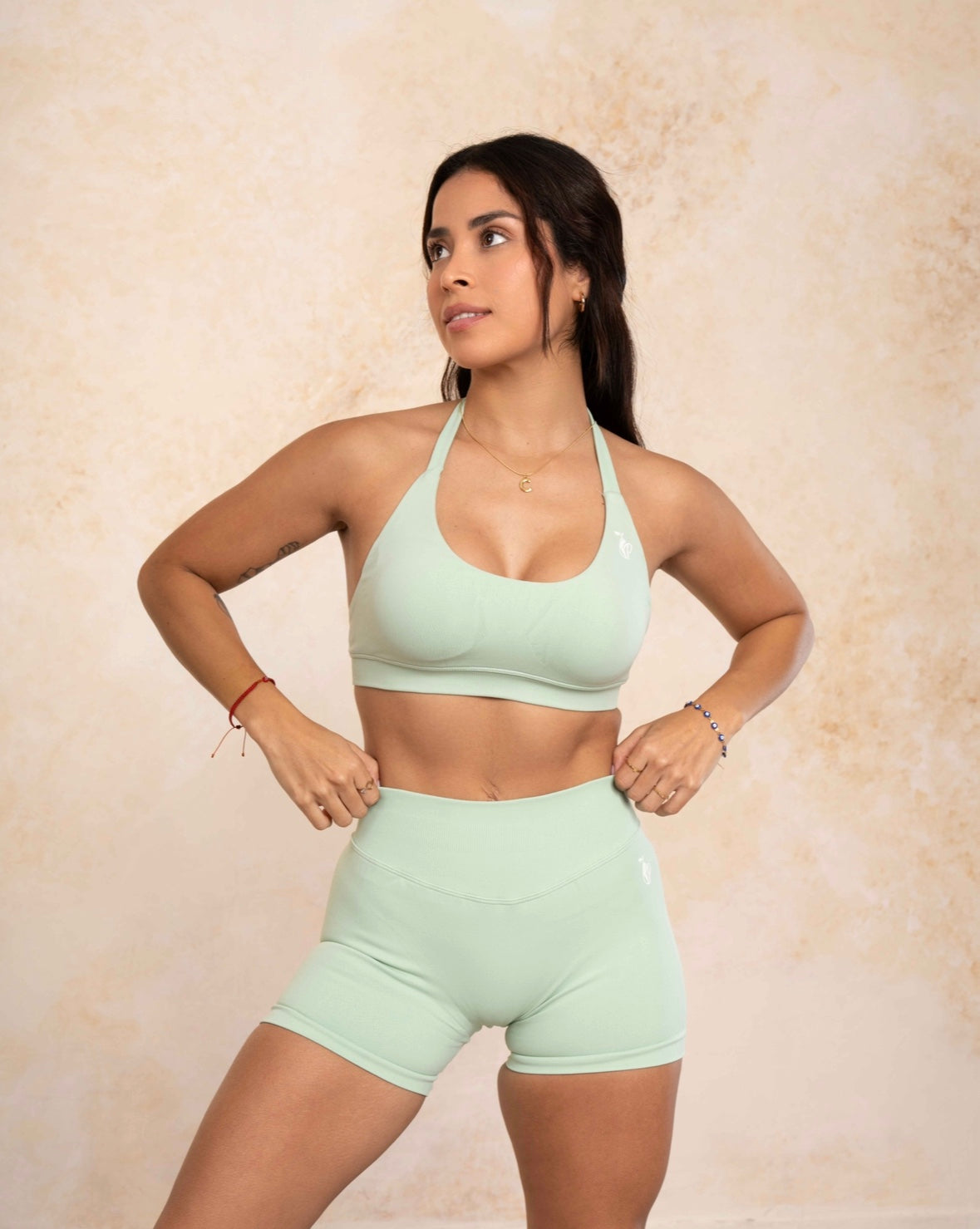 Halter Short Set