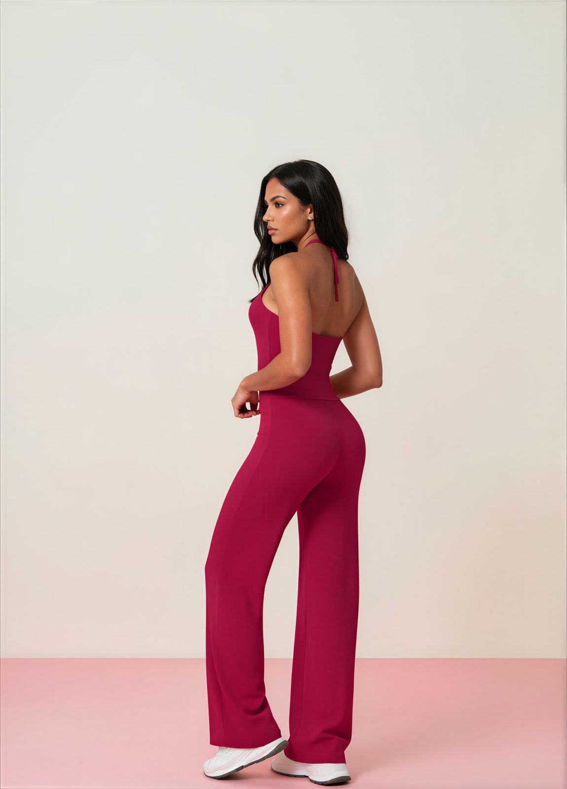 Velvet set (Halter Tank Top)