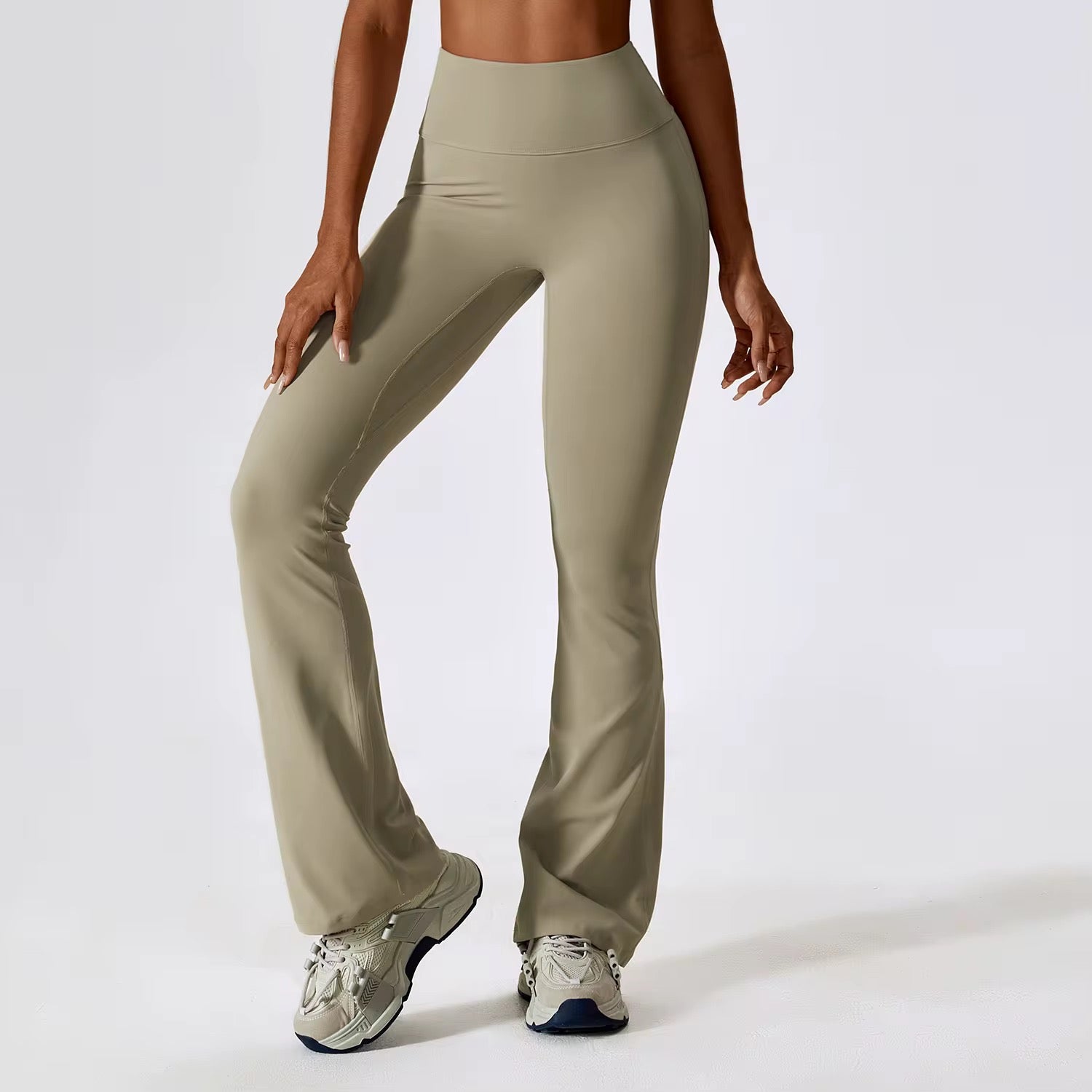 Lime Flare Pant