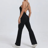 Cherry Flare Jumpsuit