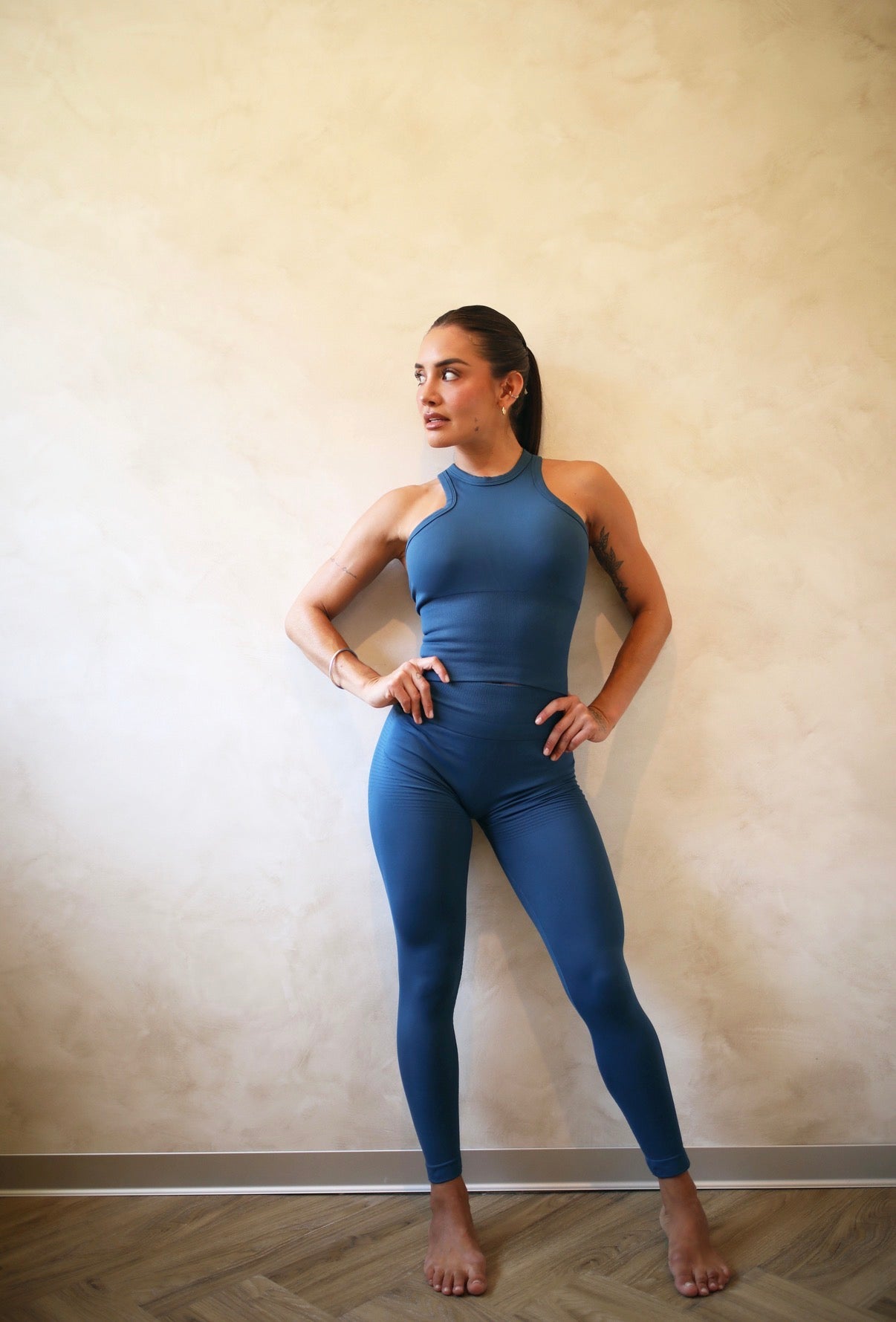 Azure Sculpt Legging Set