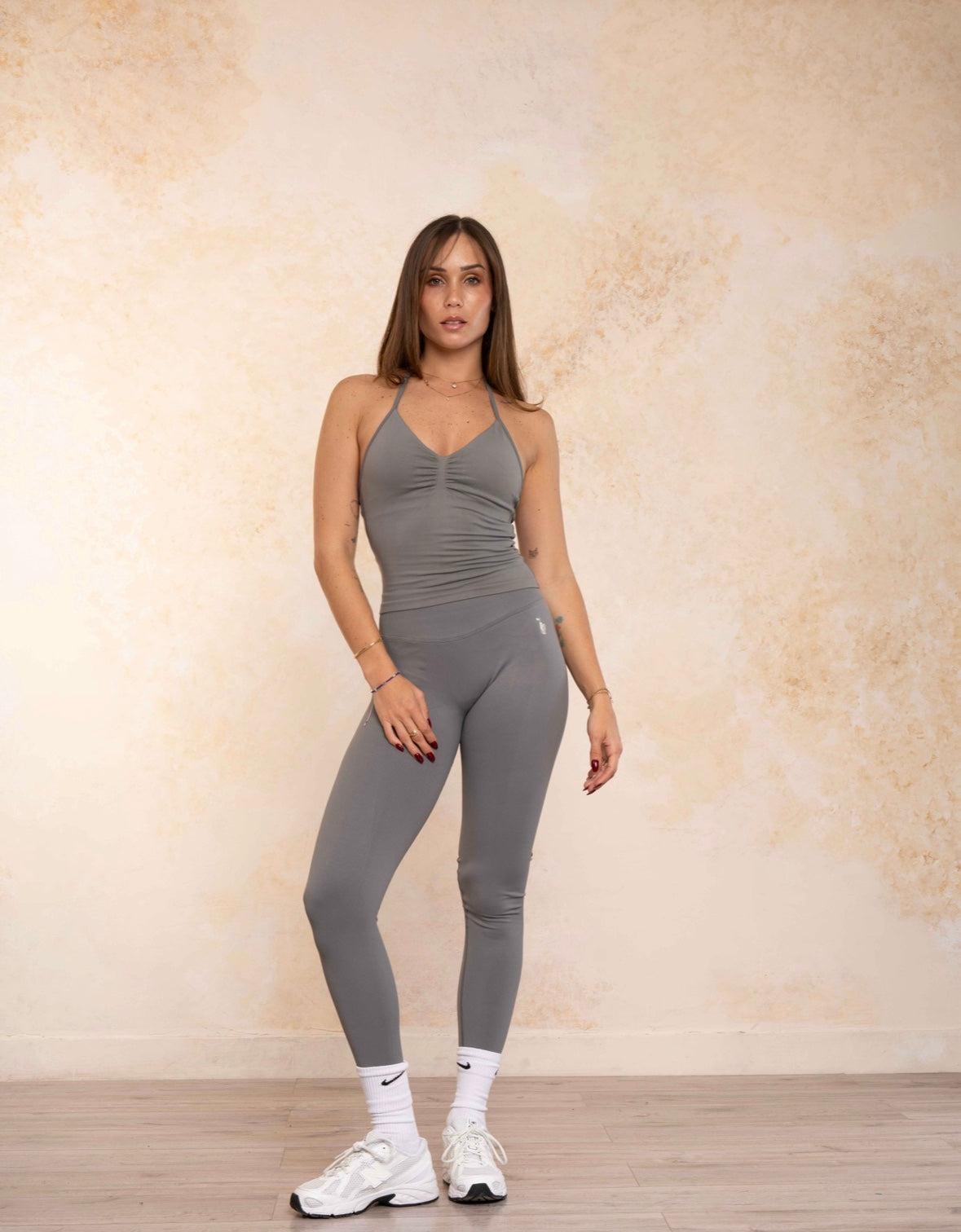Strap Long Legging Set