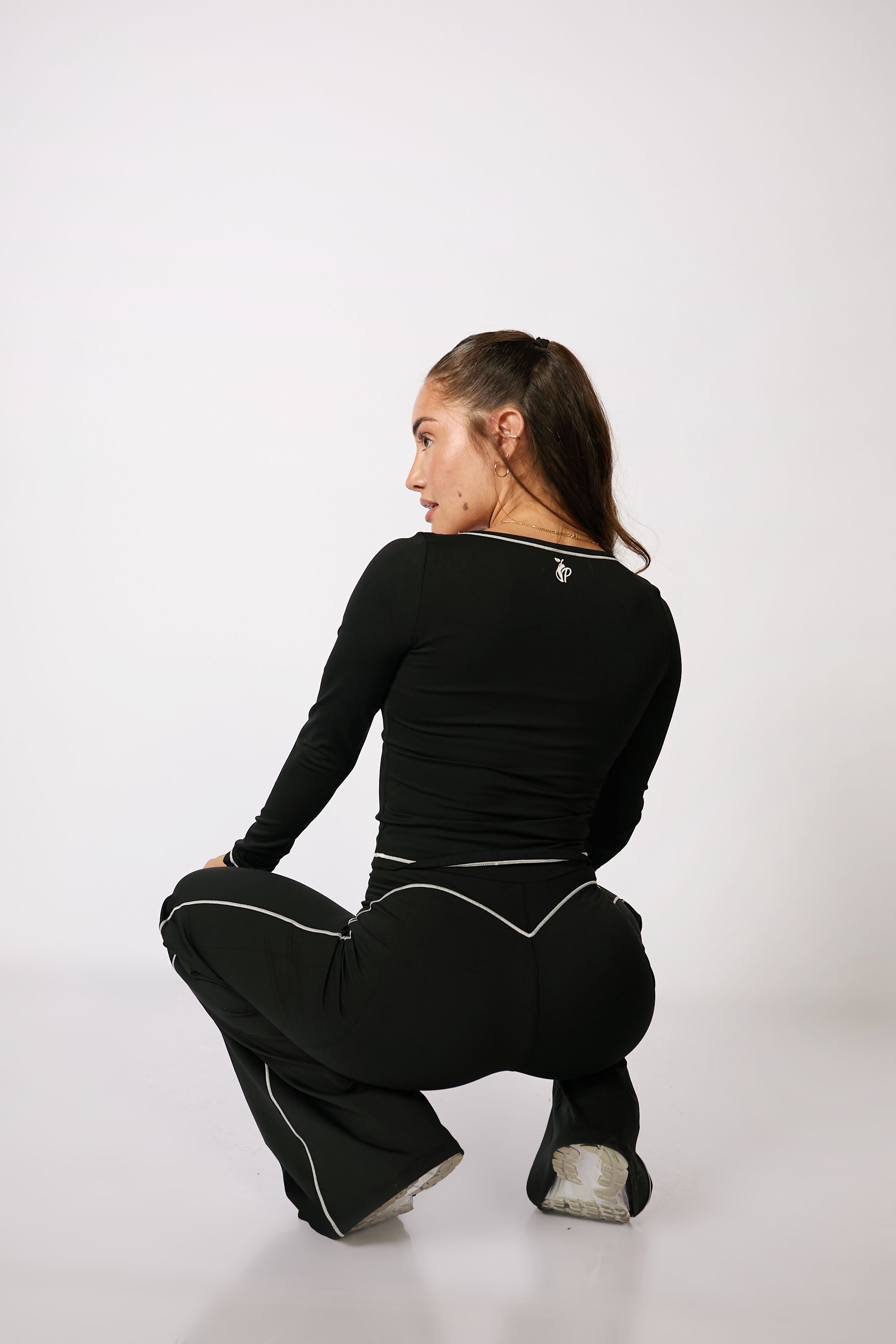 Contour Straight Pant Set- Long Sleeve