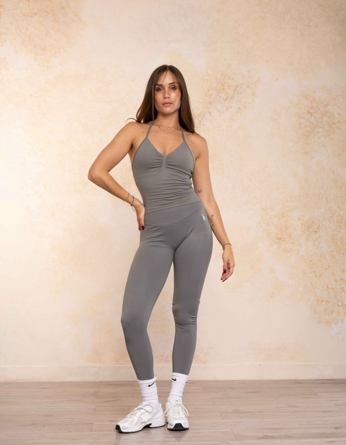 Strap Long Legging Set