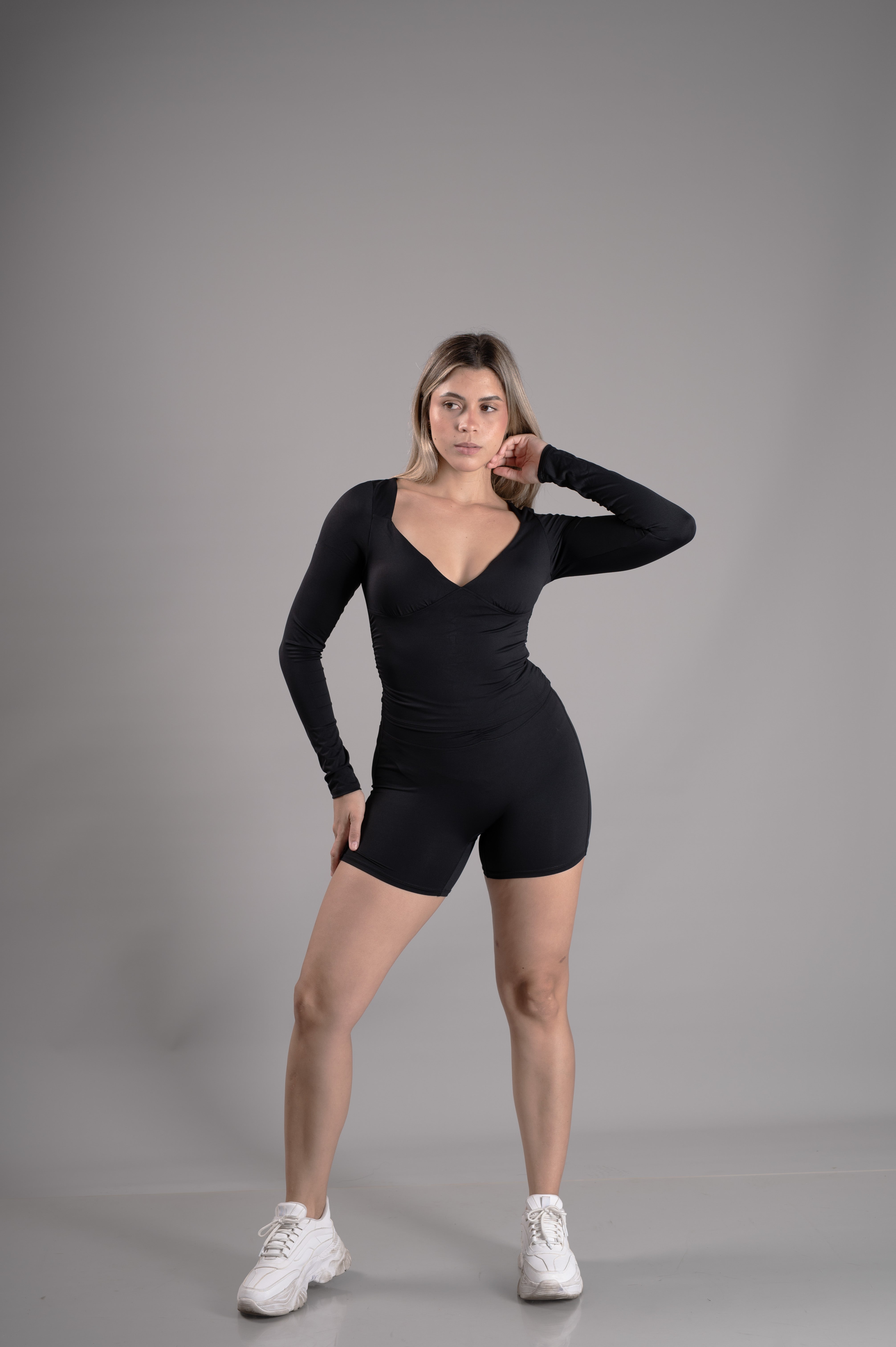 Alma Long Sleeve Short Set