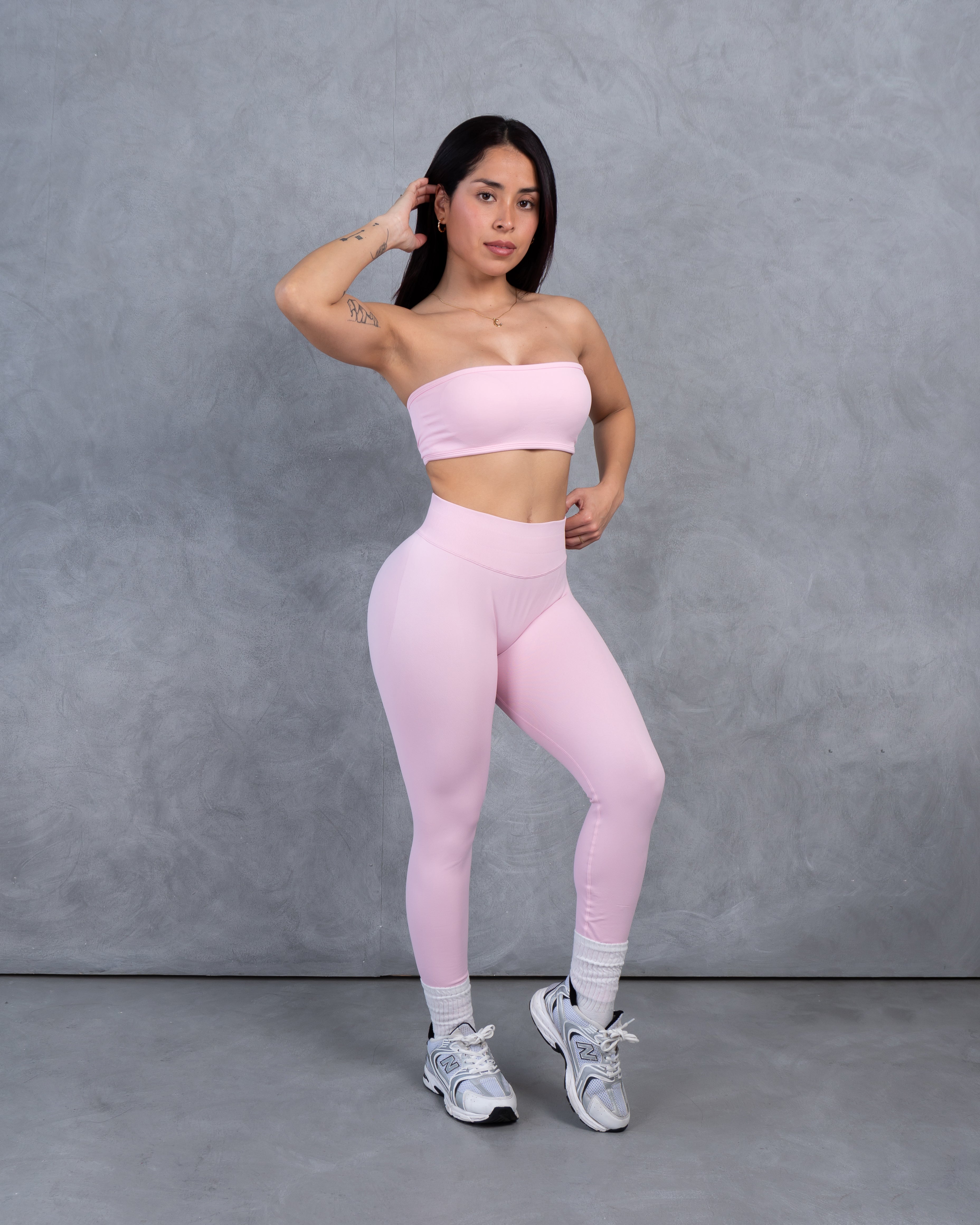 Strapless Band Legging Set