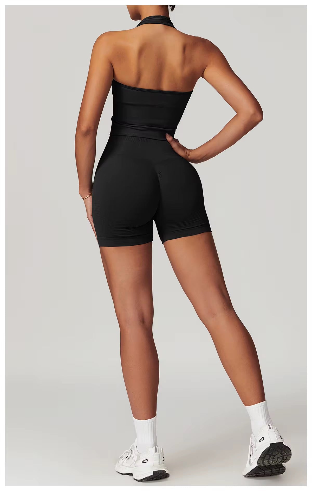 Azure Halter Short Set