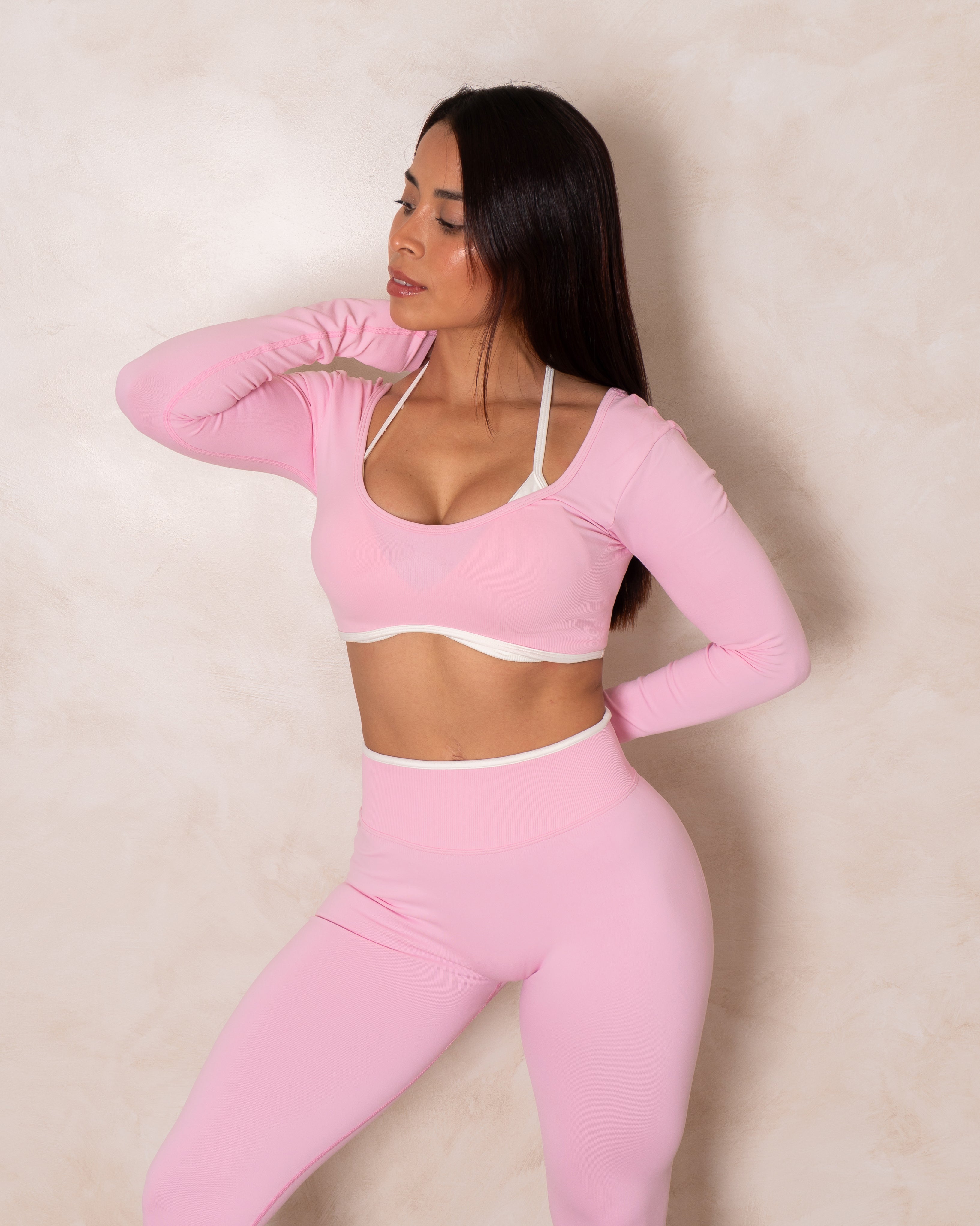 Blush Long Sleeve Legging Set