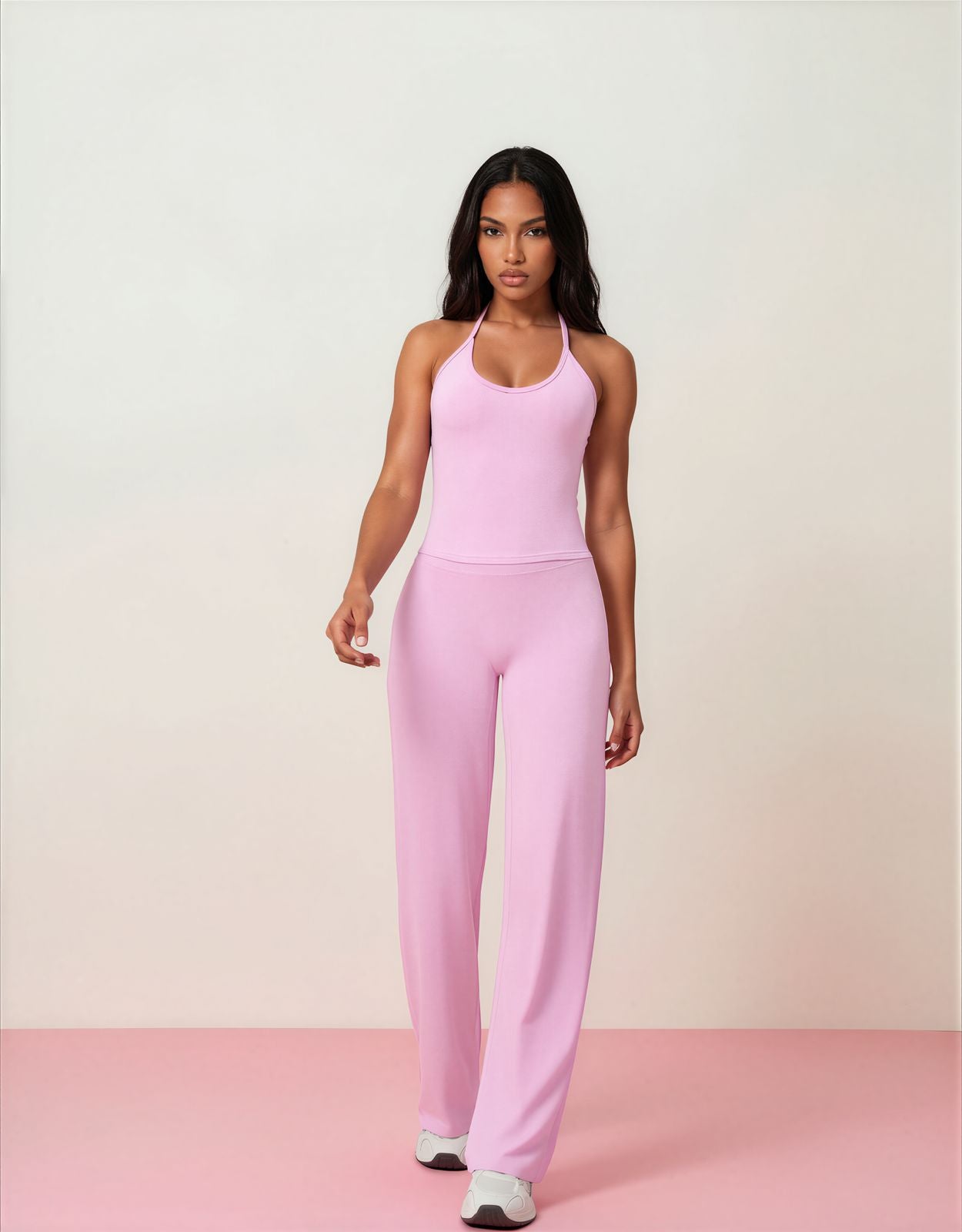Velvet set (Halter Tank Top)