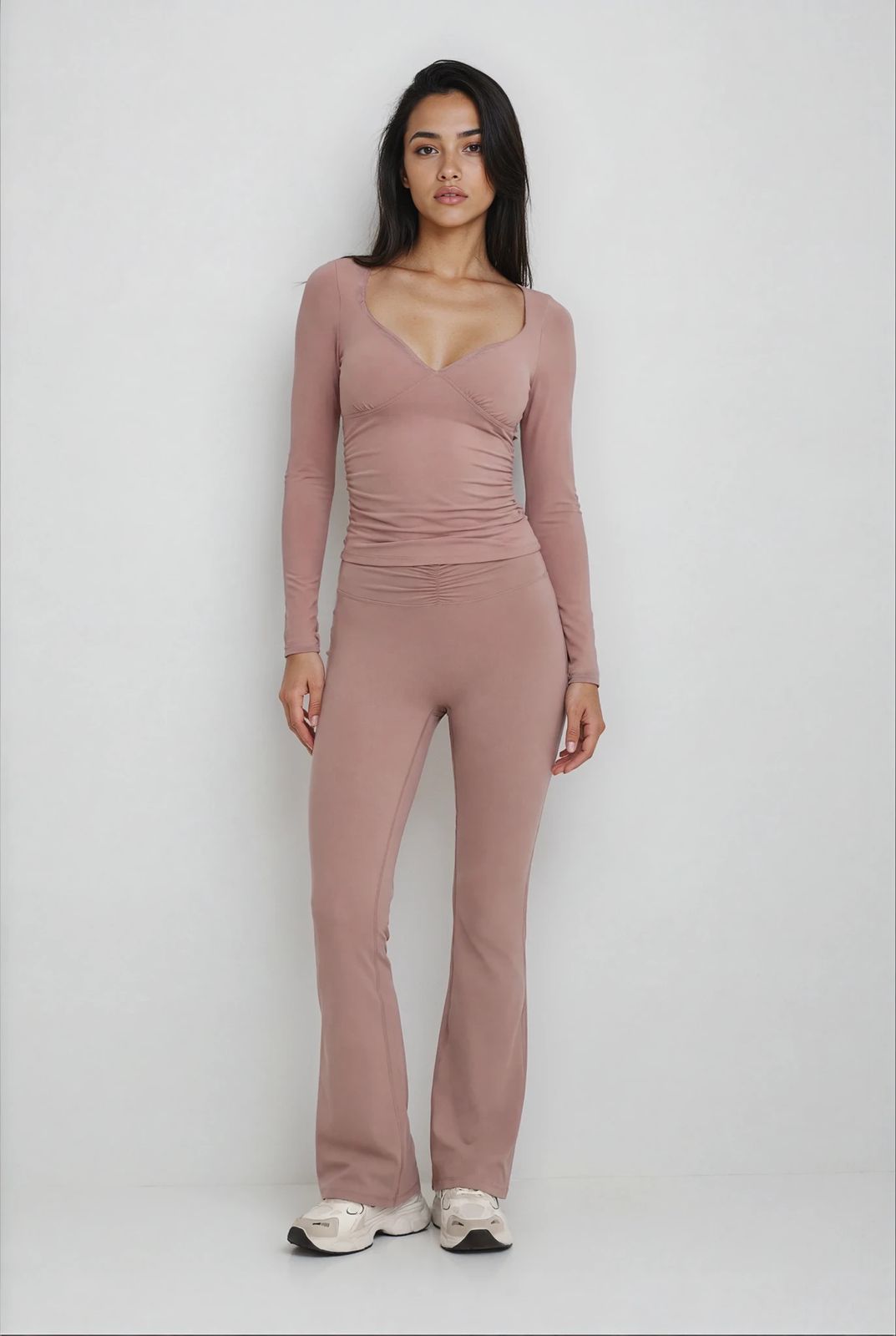 ALMA LONG SLEEVE FLARE SET