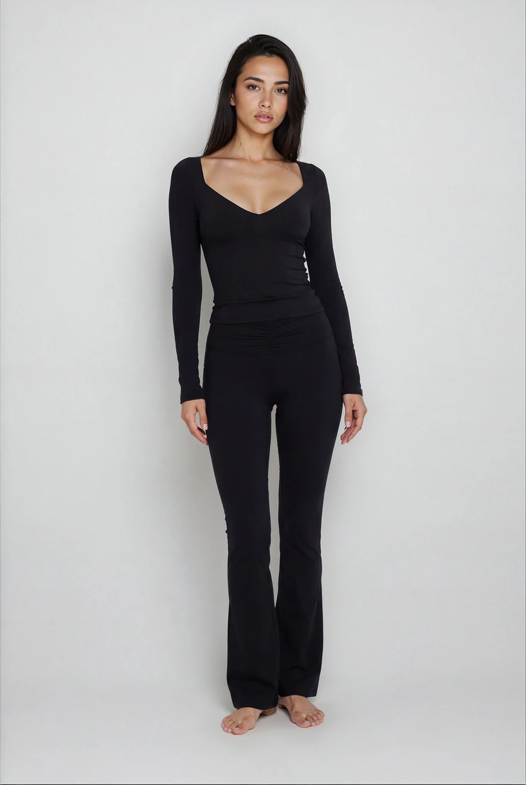 ALMA LONG SLEEVE FLARE SET