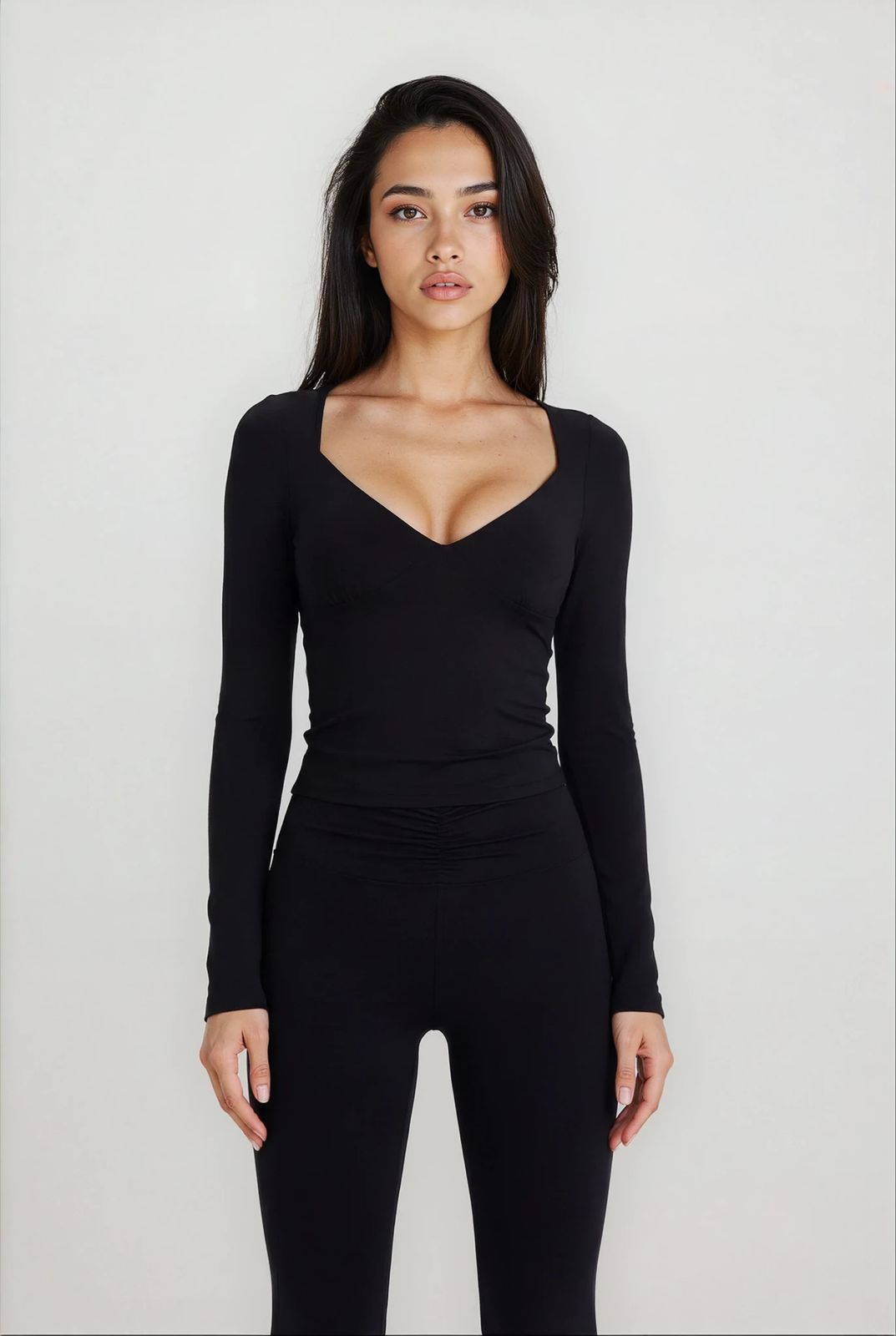 ALMA LONG SLEEVE FLARE SET