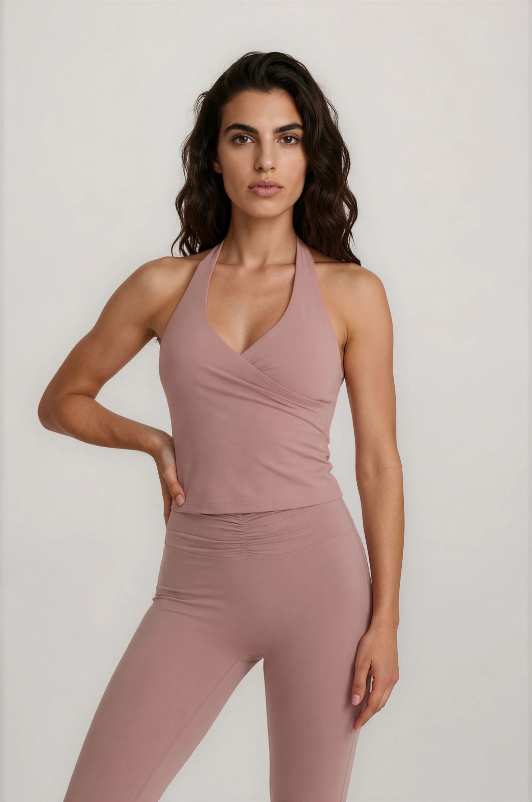 ALMA HALTER FLARE SET